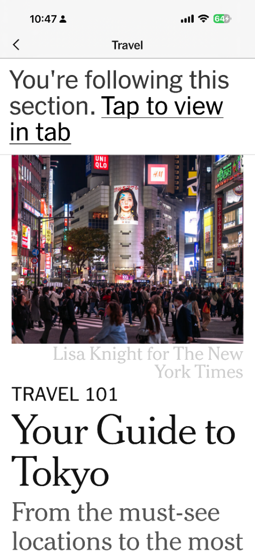 An iPhone displaying accessibility settings with enlarged text options for seniors who need larger font sizes.