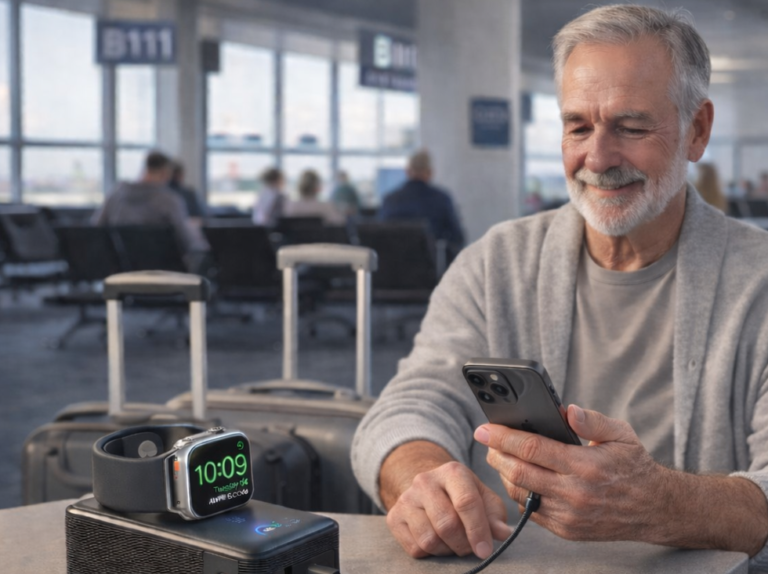 One Charger for Your iPhone Apple Watch and iPad And It Fits in Your Pocket