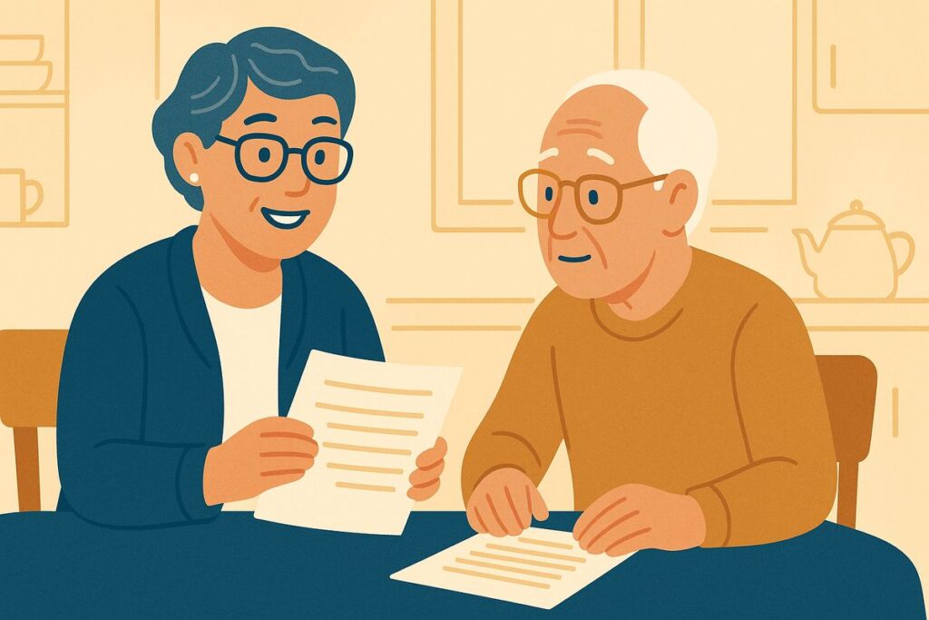 For Caregivers — Applying for Benefits on Behalf of a Parent